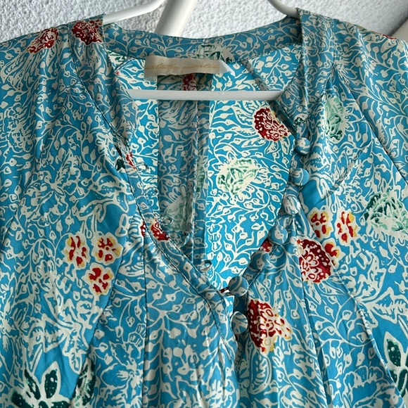 Natalie Martin Silk Fiore Maxi Dress - Picture 3 of 9